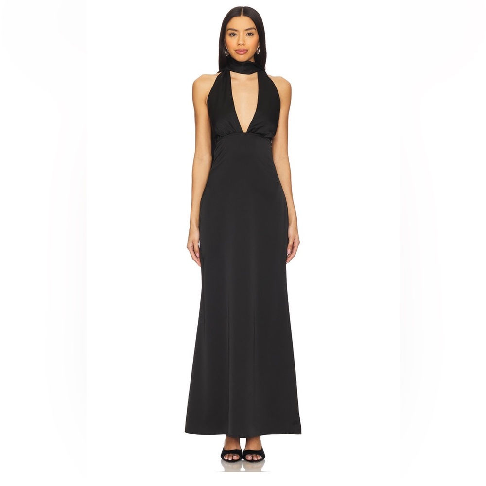 Revolve Black Dress - superdown brand